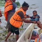 Pakistan flood evacuation