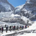 Everest glacier block